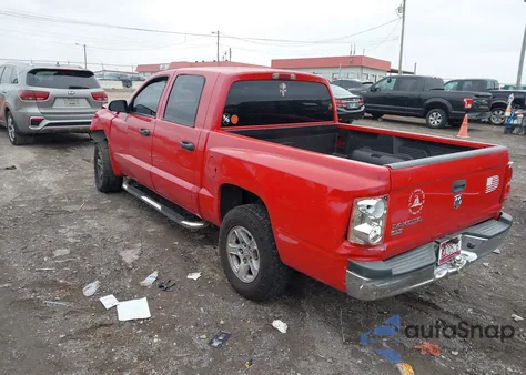 2006 Dodge Dakota Slt from USA, damaged, VIN 1D7HE48KX6S525927